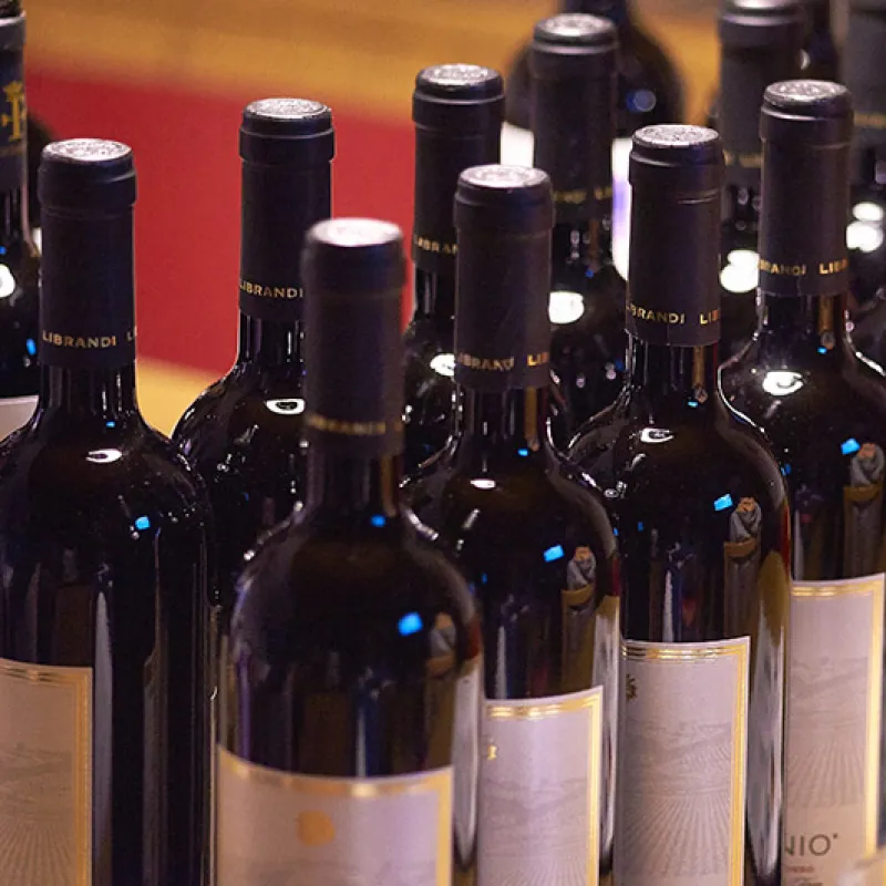 Regionale und internationale Weine im Restaurant Schweizerhof, Villingen-Obereschach